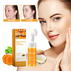 Turmeric Foaming Facial Cleanser + Cleansing Brush