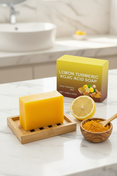 Bar soap and packaging — Spa Lifestyle Context | Generated by Modelize