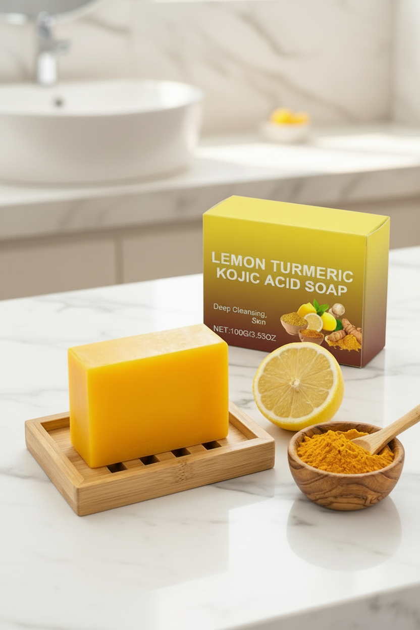 Bar soap and packaging — Spa Lifestyle Context | Generated by Modelize