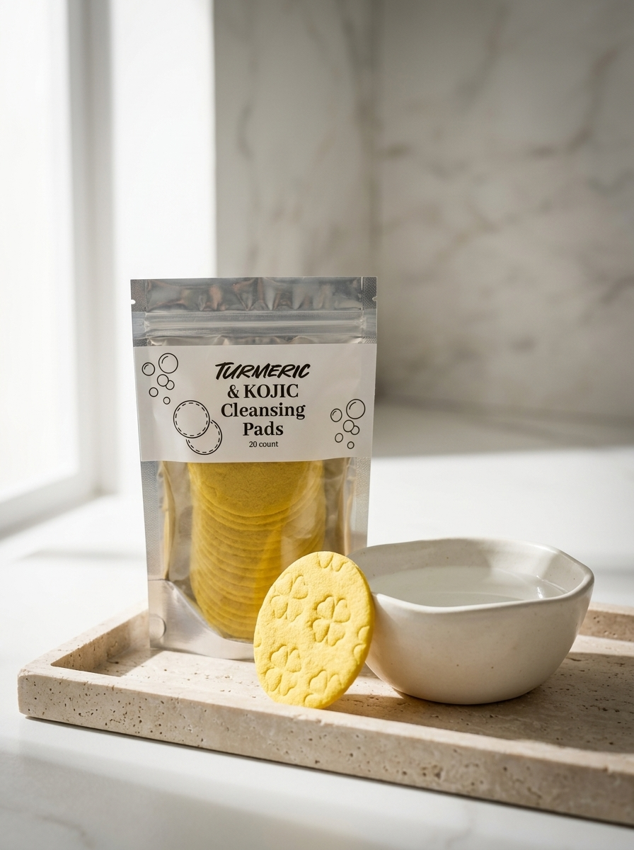 Skincare cleansing pads — Spa Lifestyle Composition | Generated by Modelize